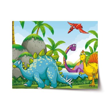 Plakát Dinosauri 3