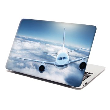 Samolepka na notebook Lietadlo v oblakoch