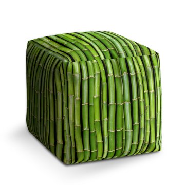 Taburet Bambus: 40x40x40 cm