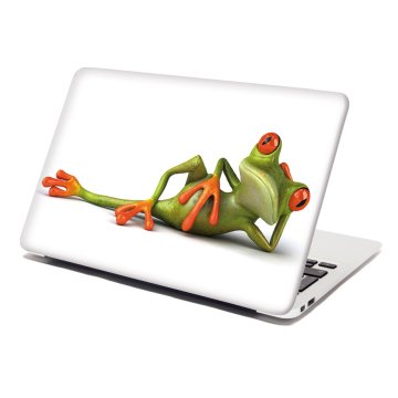 Samolepka na notebook Ležiaca žaba