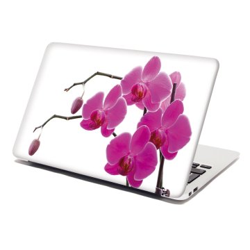 Samolepka na notebook Fialové orchidey