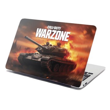 Samolepka na notebook Call of Duty Warzone - tank