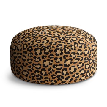 Taburet Gepardí vzor: 40x50 cm