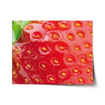 Plakát Detail jahody