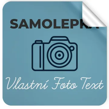 Sada samolepiek s vlastnou potlačou - 10x10 cm - 10 ks