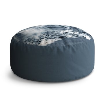 Taburet Černobílý vodopád: 40x50 cm