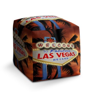 Taburet Fabulous Las Vegas: 40x40x40 cm
