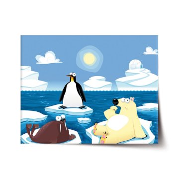 Plakát Ľadové zvieratká