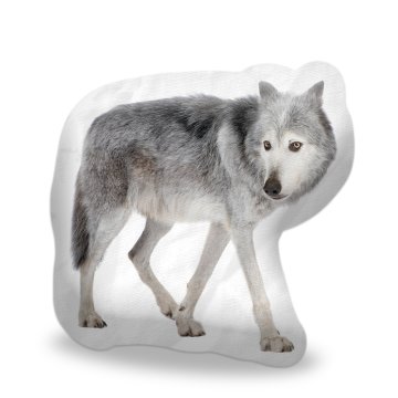 Polštář 3D Vlk lesní 
