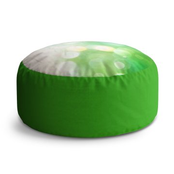 Taburet Zelená abstrakce: 40x50 cm