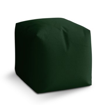 Taburet Lesní zelená: 40x40x40 cm