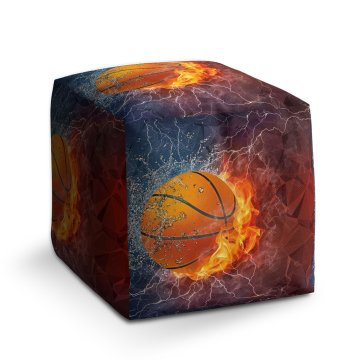 Taburet Basketbalový míč: 40x40x40 cm