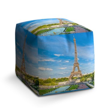 Taburet Eiffel Tower 5: 40x40x40 cm