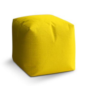 Taburet Žlutá 2: 40x40x40 cm