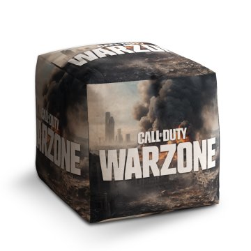 Taburet Cube Call of Duty Warzone - město: 40x40x40 cm