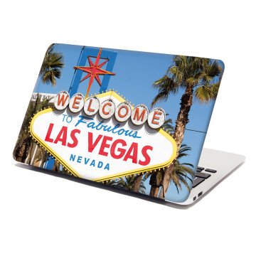 Samolepka na notebook Welcome to Las Vegas