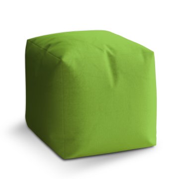 Taburet Jablečná zelená: 40x40x40 cm