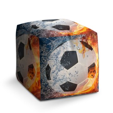 Taburet Fotbalový míč: 40x40x40 cm
