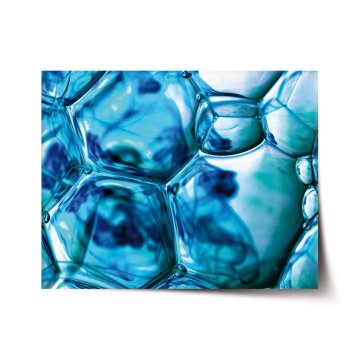Plakát Modré bubliny