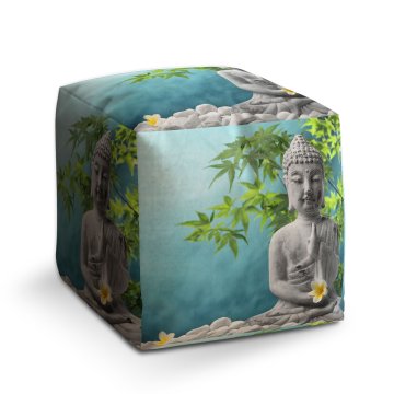 Taburet Buddha: 40x40x40 cm