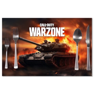 Prostírání Call of Duty Warzone - tank: 40x30cm