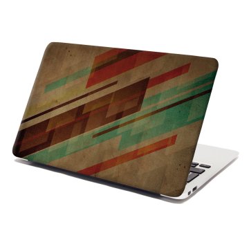 Samolepka na notebook Hnedá abstrakcia