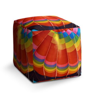 Taburet Horkovzdušný balon: 40x40x40 cm
