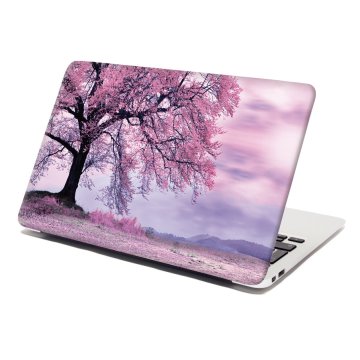 Samolepka na notebook Ružový strom