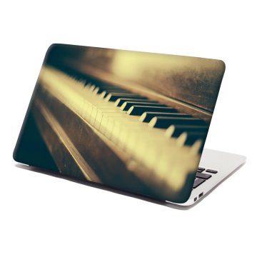 Samolepka na notebook Klávesy klavíra