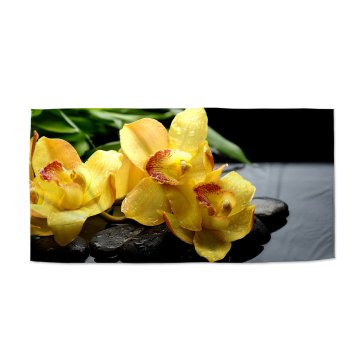 Ručník Žlté orchideje
