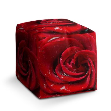 Taburet Růže: 40x40x40 cm