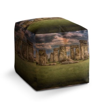 Taburet Stonehenge: 40x40x40 cm