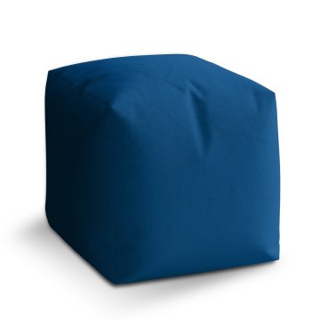 Taburet Námořní modrá: 40x40x40 cm