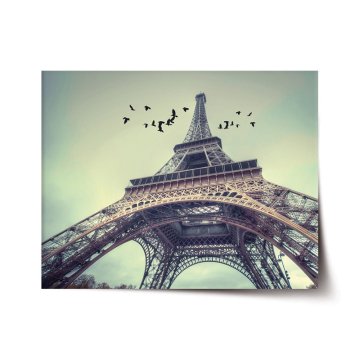 Plakát Eiffelová veža 3