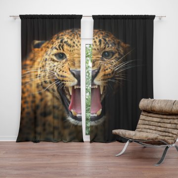 Závěs Gepard 2: 2ks 150x250cm