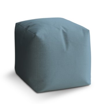 Taburet Šedě modrá: 40x40x40 cm