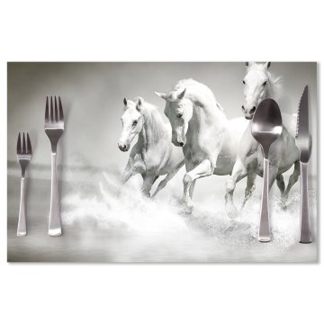 Prostírání Bílí koně: 40x30cm