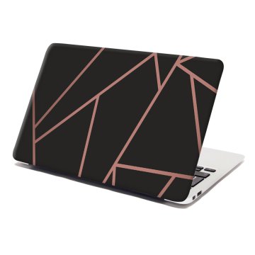 Samolepka na notebook Růžové obrazce