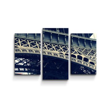 Obraz - 3-dílný Eiffel Tower