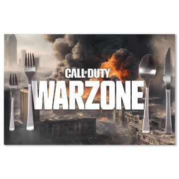 Prostírání Call of Duty Warzone - město: 40x30cm