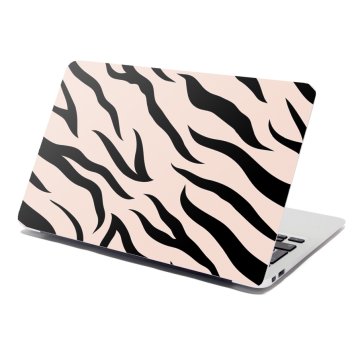 Samolepka na notebook Růžový vzor zebry